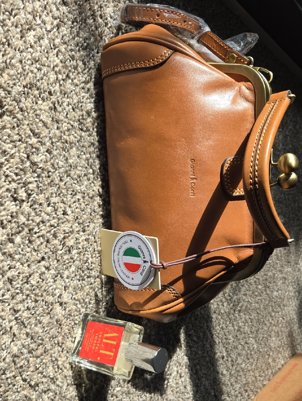 Gianni Conti Italian Leather bag